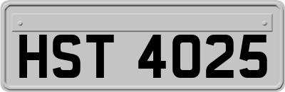 HST4025