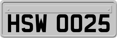 HSW0025