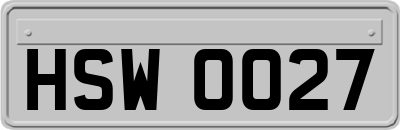 HSW0027