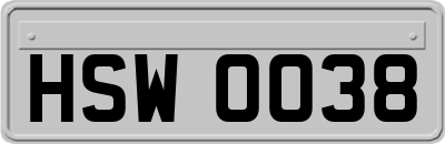 HSW0038