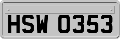 HSW0353