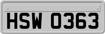 HSW0363