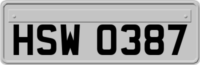 HSW0387