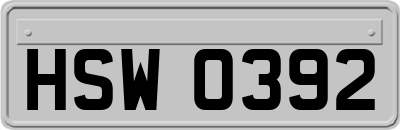 HSW0392