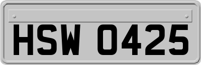 HSW0425