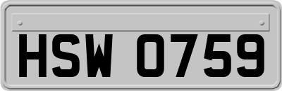 HSW0759