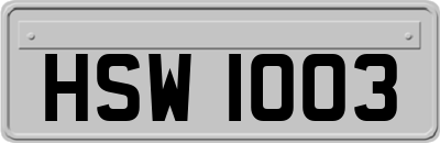 HSW1003