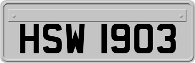 HSW1903