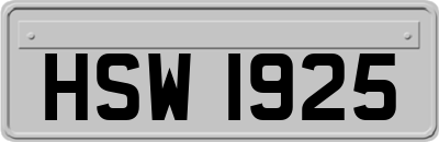 HSW1925