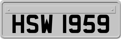 HSW1959