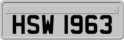 HSW1963