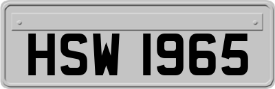 HSW1965