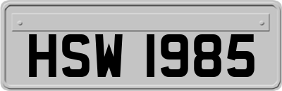 HSW1985