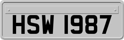 HSW1987