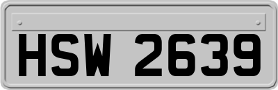 HSW2639