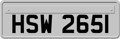 HSW2651