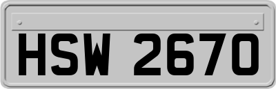 HSW2670