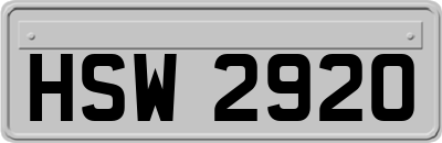 HSW2920
