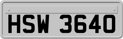 HSW3640