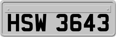 HSW3643