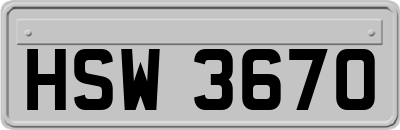 HSW3670