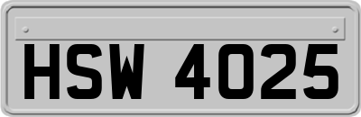HSW4025