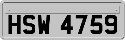 HSW4759
