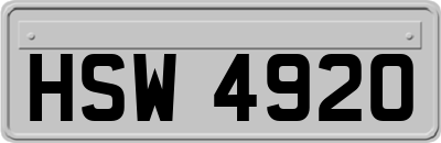 HSW4920