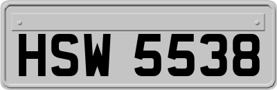HSW5538