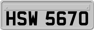 HSW5670