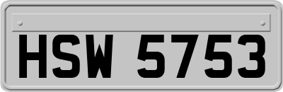 HSW5753