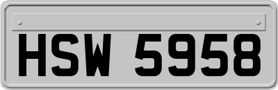 HSW5958