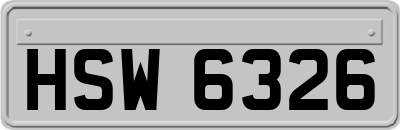 HSW6326