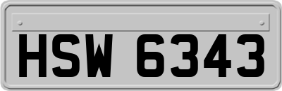 HSW6343