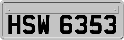 HSW6353