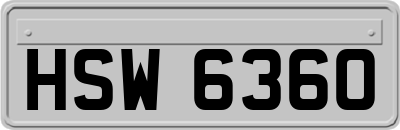HSW6360