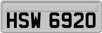 HSW6920