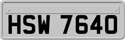HSW7640