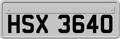HSX3640