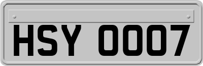 HSY0007
