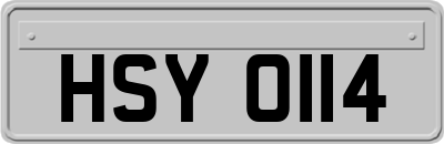 HSY0114