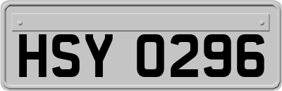 HSY0296