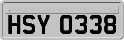 HSY0338