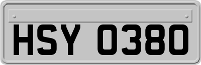 HSY0380