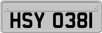 HSY0381