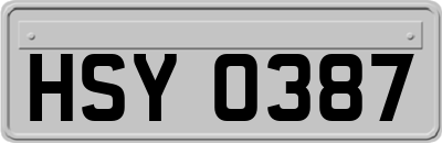 HSY0387