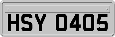 HSY0405