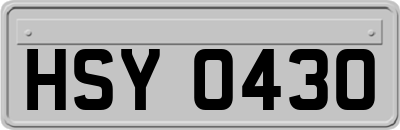 HSY0430