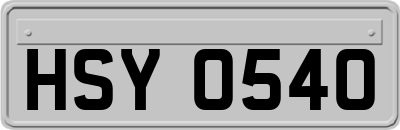HSY0540
