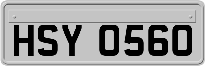 HSY0560